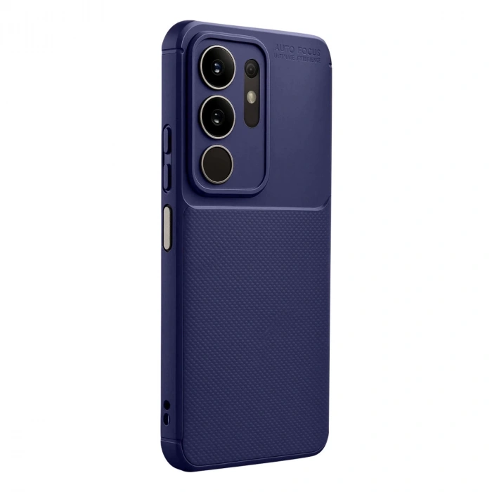 Vivo Y29 4g Auto Focus Karbon Kapak - Lacivert