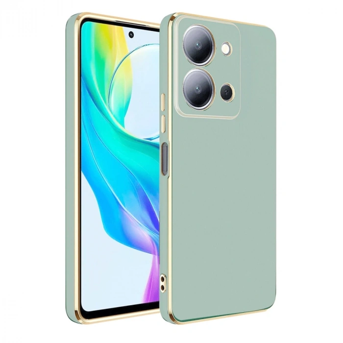 Vivo Y36 Kılıf Volet Silikon - Açık Yeşil