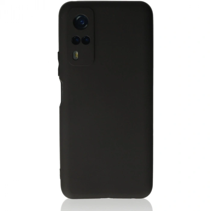 Vivo Y53s Kılıf First Silikon - Siyah