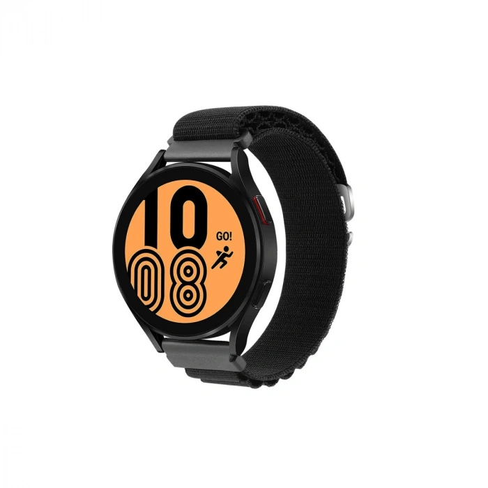 Watch 20mm Kr410 Kumaş Kordon (saat Değildir) - Siyah