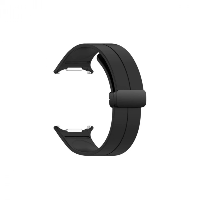 Watch 7 Ultra Kr418 Tender Silikon Kordon (saat Değildir) - Siyah