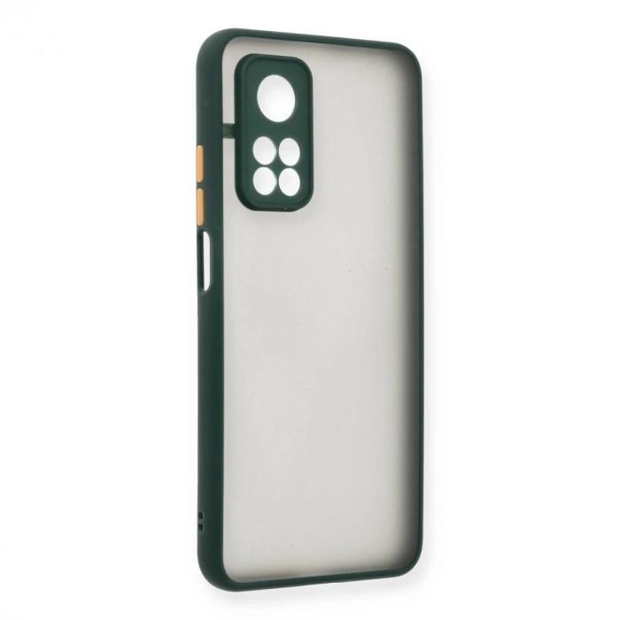 Xiaomi Mi 10t Kılıf Montreal Silikon Kapak - Yeşil