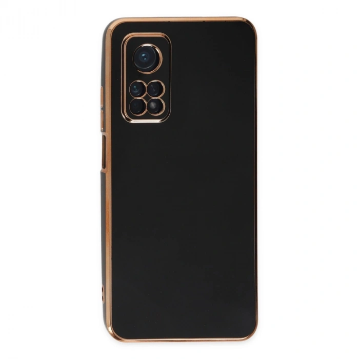 Xiaomi Mi 10t Kılıf Volet Silikon - Siyah