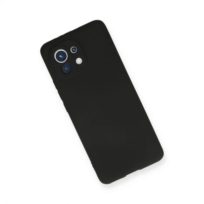 Xiaomi Mi 11 Kılıf First Silikon - Siyah