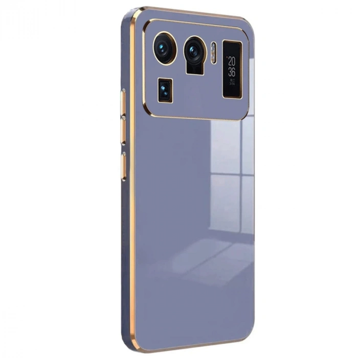 Xiaomi Mi 11 Ultra Kılıf Volet Silikon - Mavi