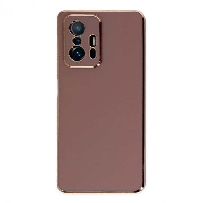 Xiaomi Mi 11t Pro Kılıf Volet Silikon - Kırmızı