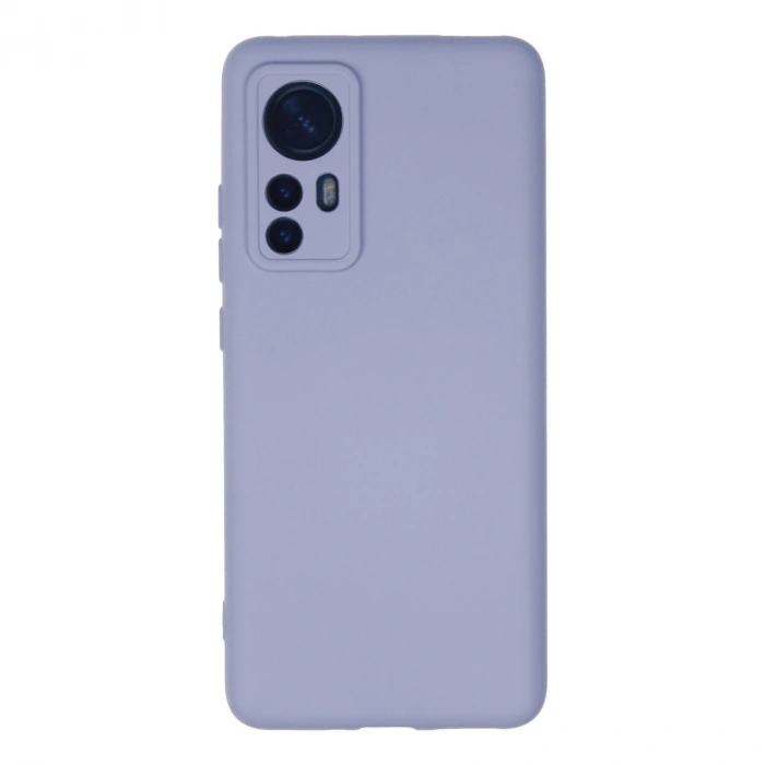Xiaomi Mi 12 Kılıf Nano İçi Kadife Silikon - Lila