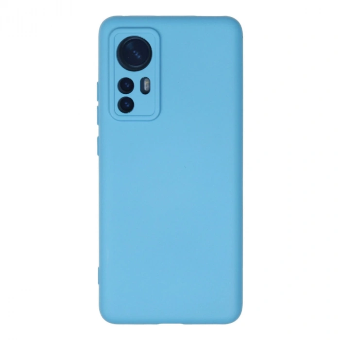 Xiaomi Mi 12 Kılıf Nano İçi Kadife Silikon - Mavi