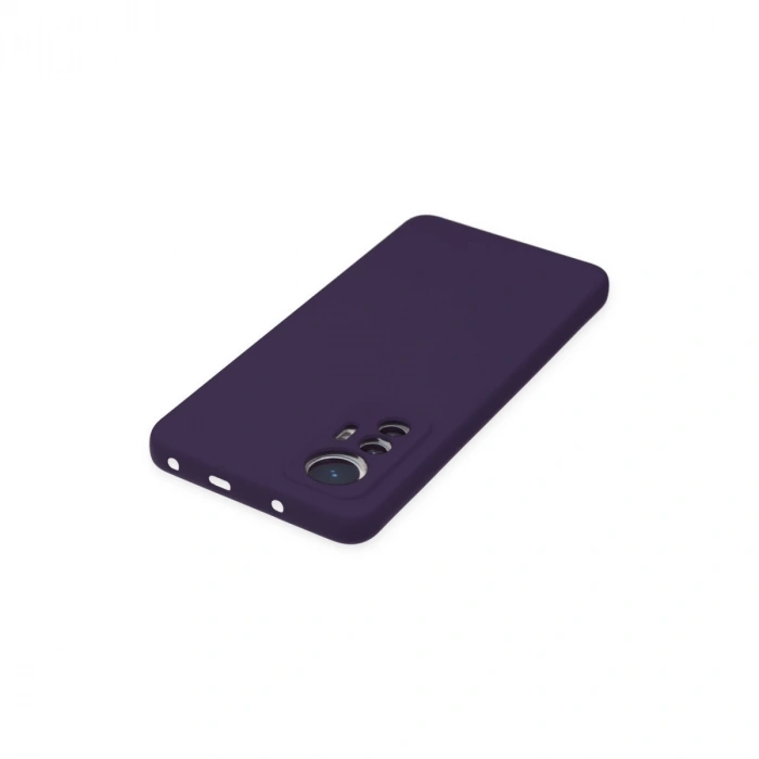 Xiaomi Mi 12 Lite Kılıf Nano İçi Kadife Silikon - Mor