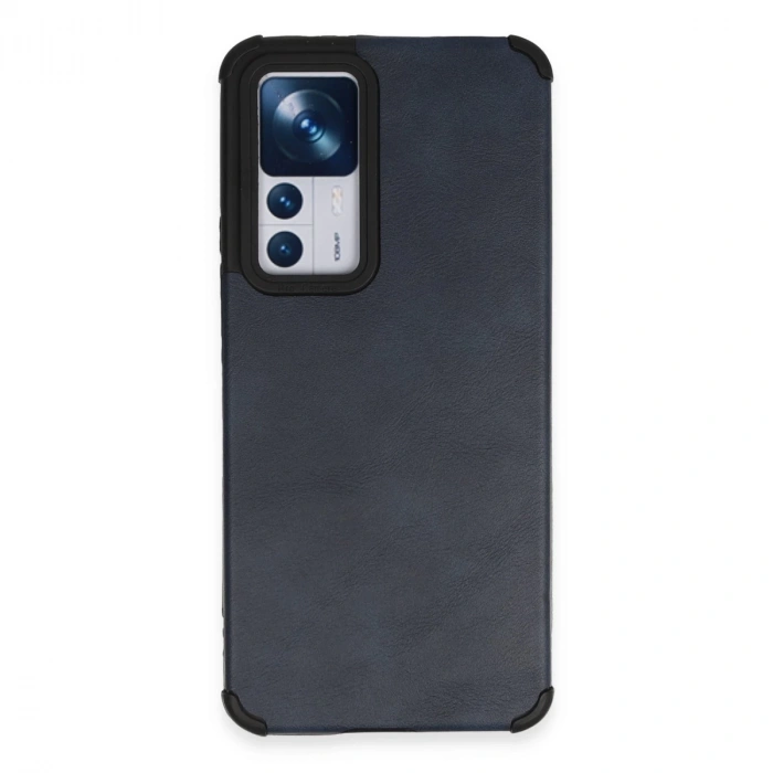 Xiaomi Mi 12t Kılıf Loop Deri Silikon - Lacivert