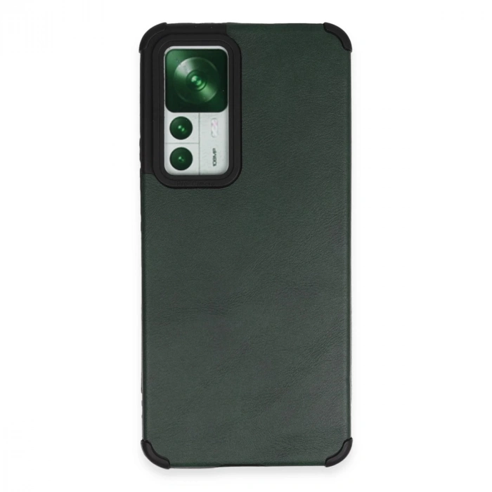 Xiaomi Mi 12t Kılıf Loop Deri Silikon - Yeşil