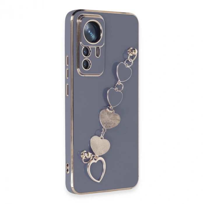 Xiaomi Mi 12t Pro Kılıf Esila Silikon - Gri