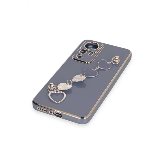 Xiaomi Mi 12t Pro Kılıf Esila Silikon - Gri