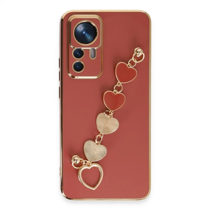 Xiaomi Mi 12t Pro Kılıf Esila Silikon - Kırmızı