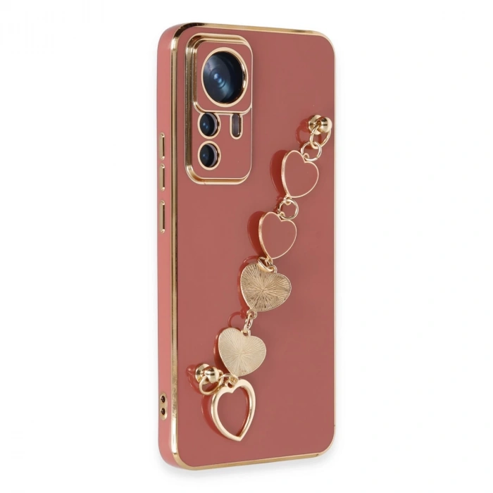 Xiaomi Mi 12t Pro Kılıf Esila Silikon - Kırmızı