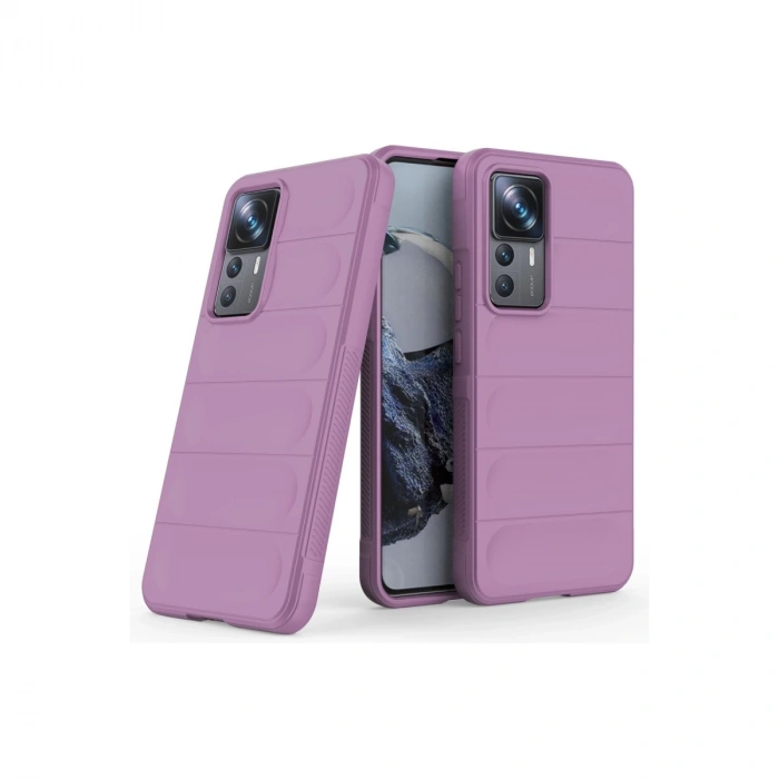 Xiaomi Mi 12t Pro Kılıf Optimum Silikon - Mor