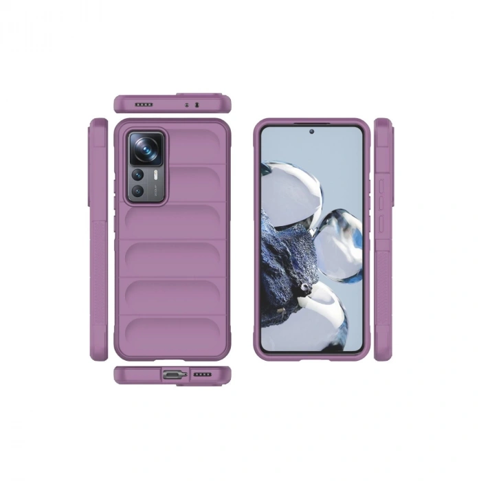 Xiaomi Mi 12t Pro Kılıf Optimum Silikon - Mor