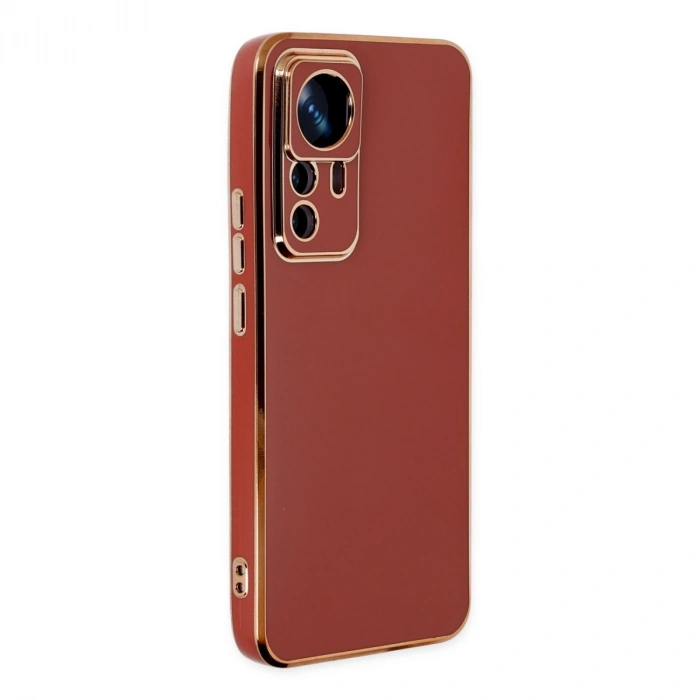 Xiaomi Mi 12t Pro Kılıf Volet Silikon - Kırmızı