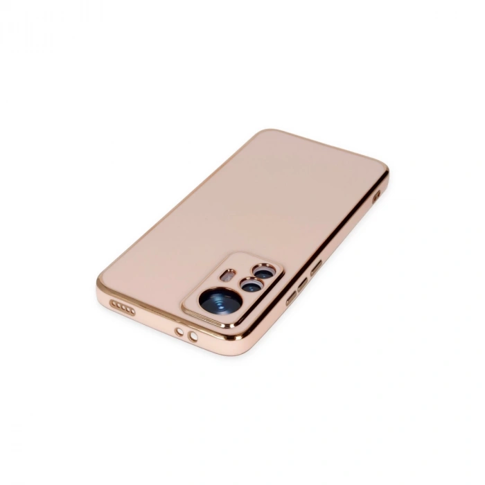 Xiaomi Mi 12t Pro Kılıf Volet Silikon - Pembe