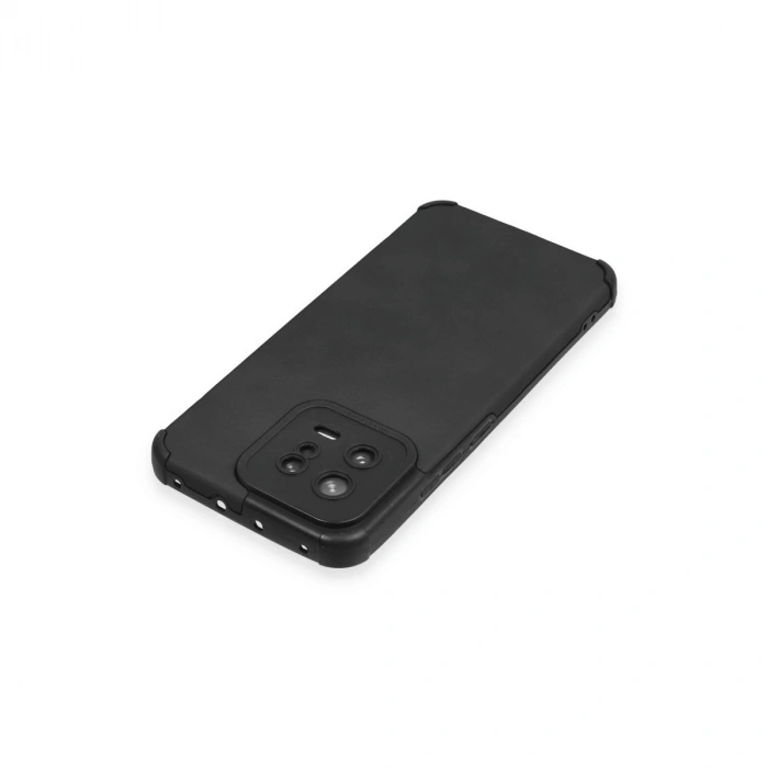 Xiaomi Mi 13 Kılıf Loop Deri Silikon - Siyah