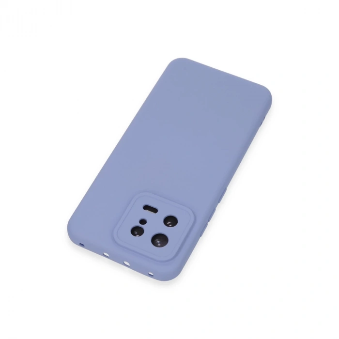 Xiaomi Mi 13 Kılıf Nano İçi Kadife Silikon - Lila