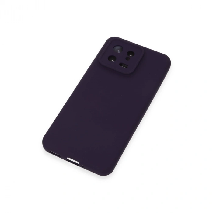 Xiaomi Mi 13 Kılıf Nano İçi Kadife Silikon - Mor