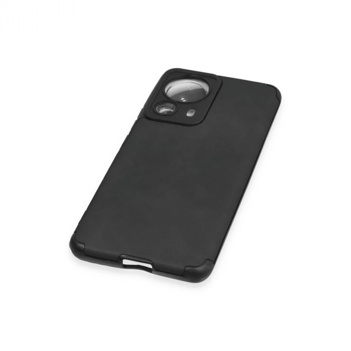 Xiaomi Mi 13 Lite Kılıf Loop Deri Silikon - Siyah