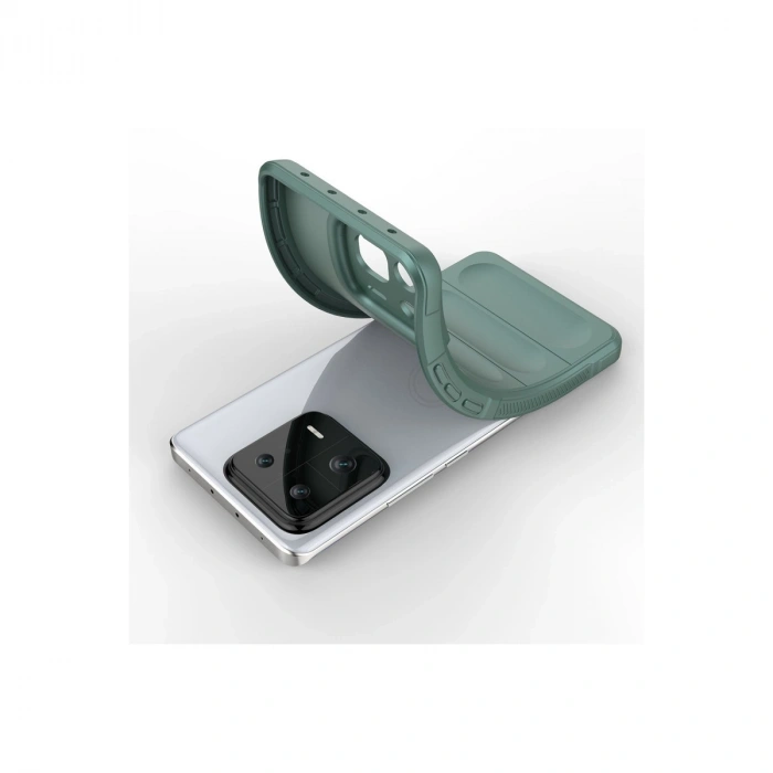 Xiaomi Mi 13 Pro Kılıf Optimum Silikon - Koyu Yeşil