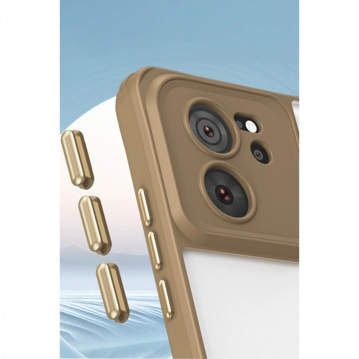 Xiaomi Mi 13t Pro Kılıf Penta Silikon Kılıf - Titan Gri