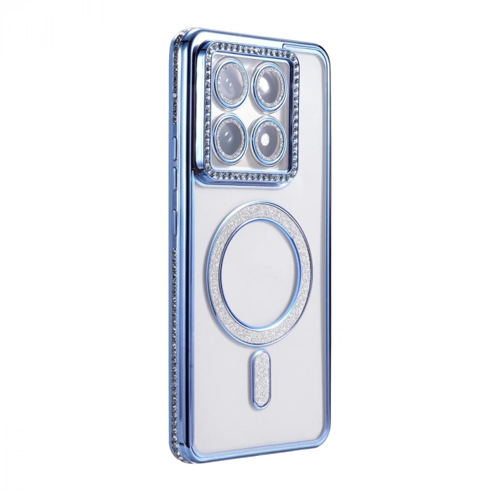 Xiaomi Mi 14t Pro Joke Simli Magneticsafe Kılıf - Mavi