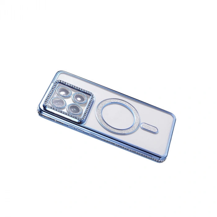 Xiaomi Mi 14t Pro Joke Simli Magneticsafe Kılıf - Mavi