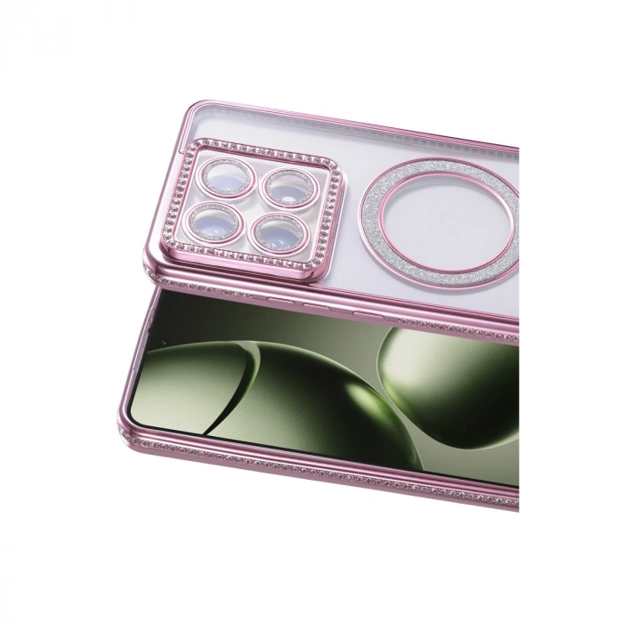 Xiaomi Mi 14t Pro Joke Simli Magneticsafe Kılıf - Pembe