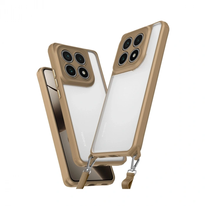 Xiaomi Mi 14t Pro Kılıf Penta Silikon Kılıf - Çöl Titanyum