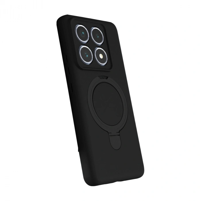 Xiaomi Mi 14t Pro Regal Magsafe Standlı Kapak - Siyah