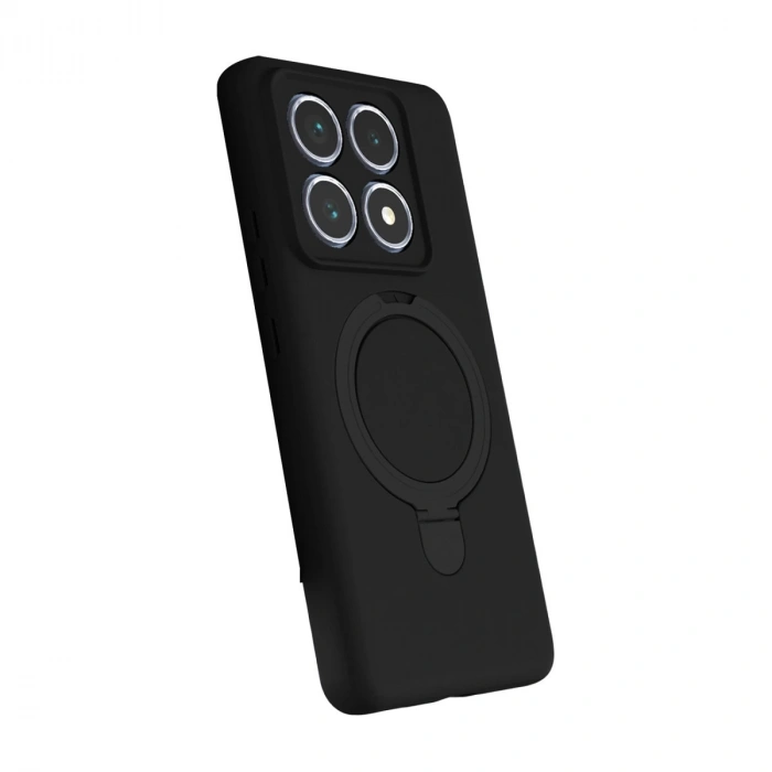 Xiaomi Mi 14t Pro Regal Magsafe Standlı Kapak - Siyah
