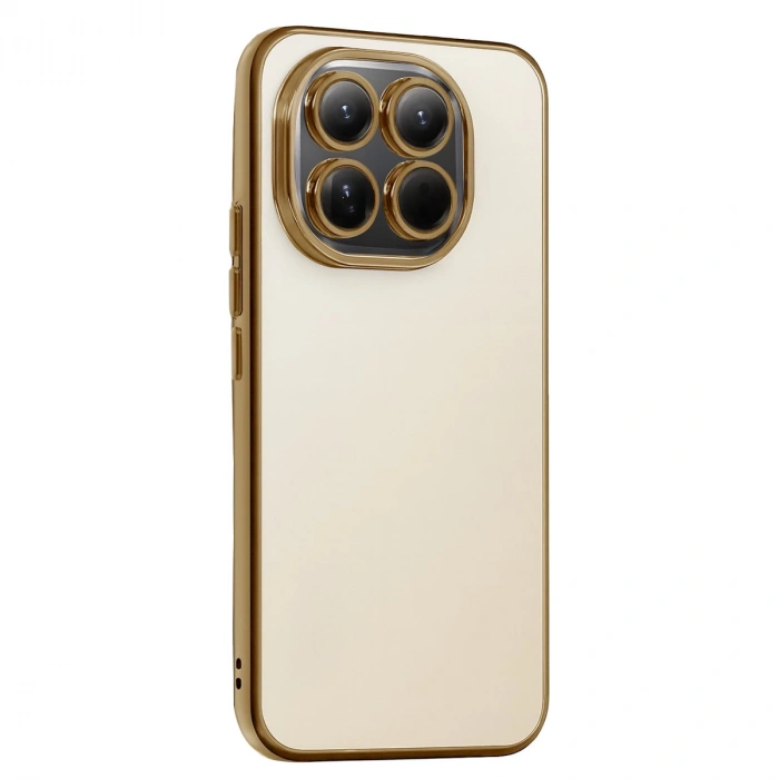 Xiaomi Mi 15 Razer Lensli Silikon - Gold