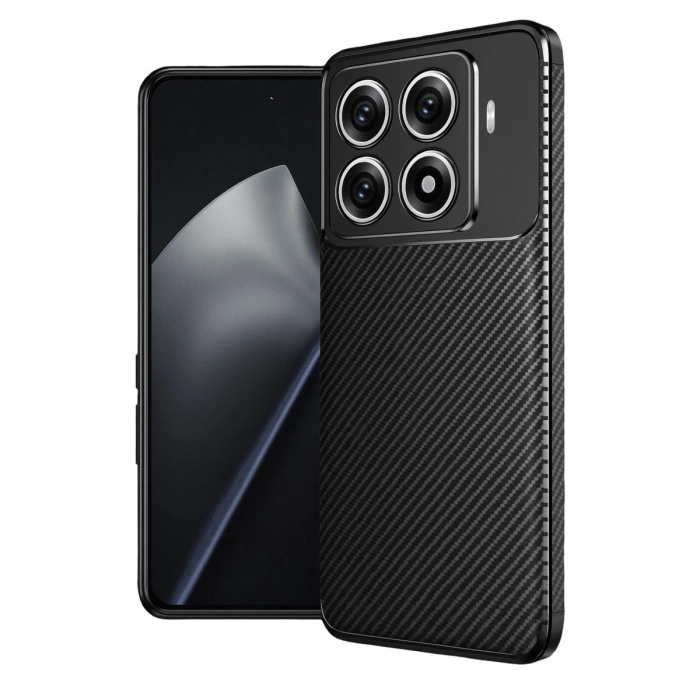 Xiaomi Mi 15t Pro Auto Focus Karbon Kapak - Siyah