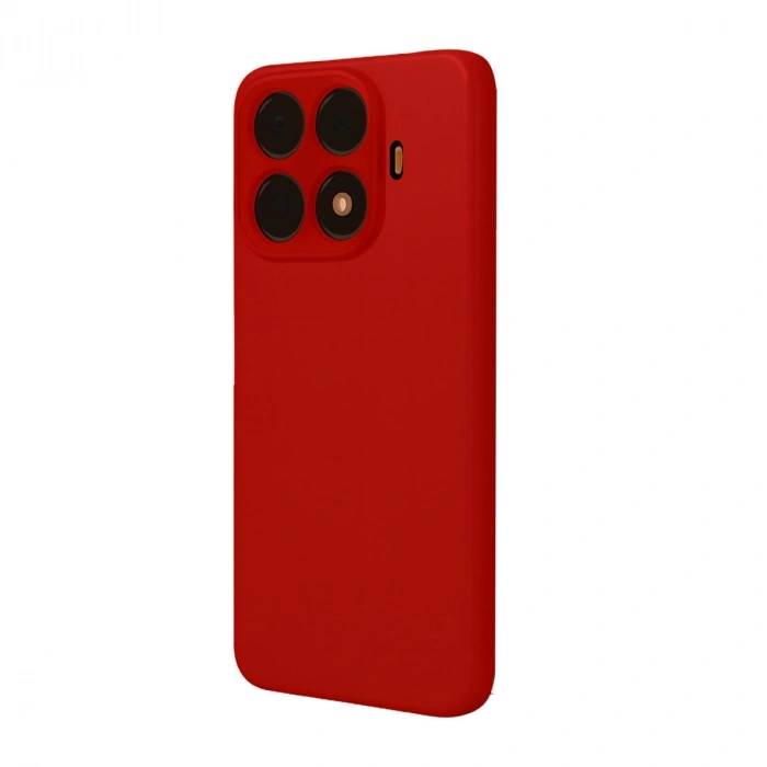 Xiaomi Mi 15t Pro Nano İçi Kadife Silikon - Kırmızı