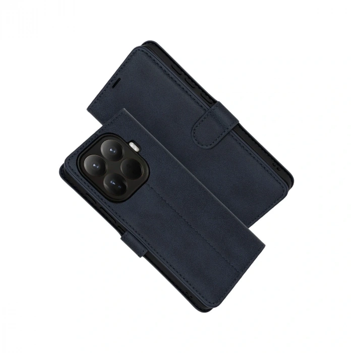 Xiaomi Mi 15t Pro Trend S Plus Kapaklı Kılıf - Lacivert