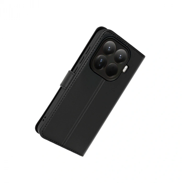 Xiaomi Mi 15t Pro Trend S Plus Kapaklı Kılıf - Siyah