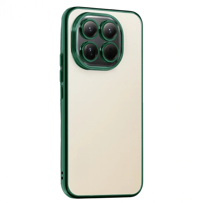 Xiaomi Mi 15t Razer Lensli Silikon - Yeşil