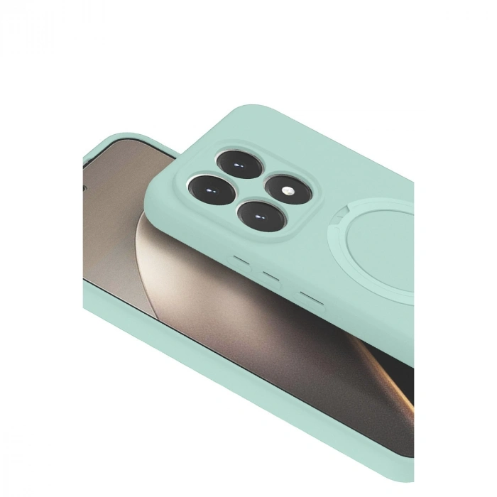 Xiaomi Mi 15t Regal Magsafe Standlı Kapak - Su Yeşili