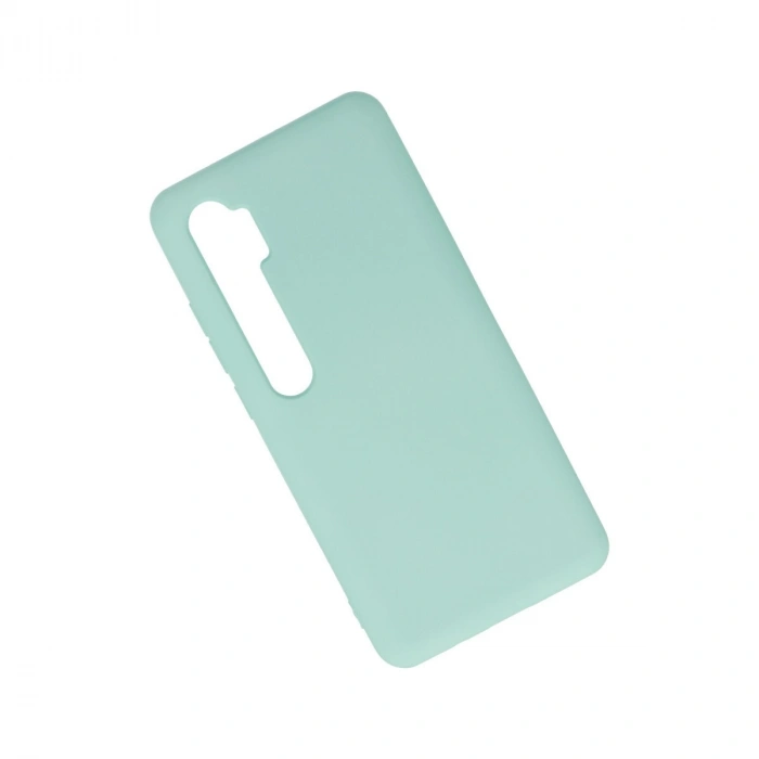 Xiaomi Mi Note 10 Lite Kılıf Nano İçi Kadife Silikon - Turkuaz