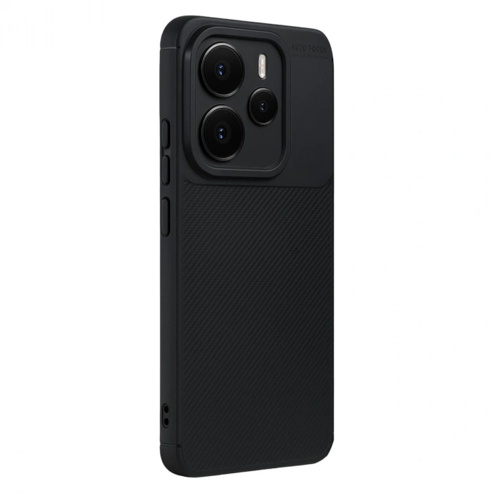 Xiaomi Note 14 5g Auto Focus Karbon Kapak - Siyah