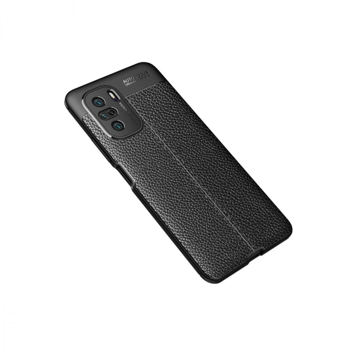 Xiaomi Poco F3 Kılıf Auto Focus Kapak - Siyah