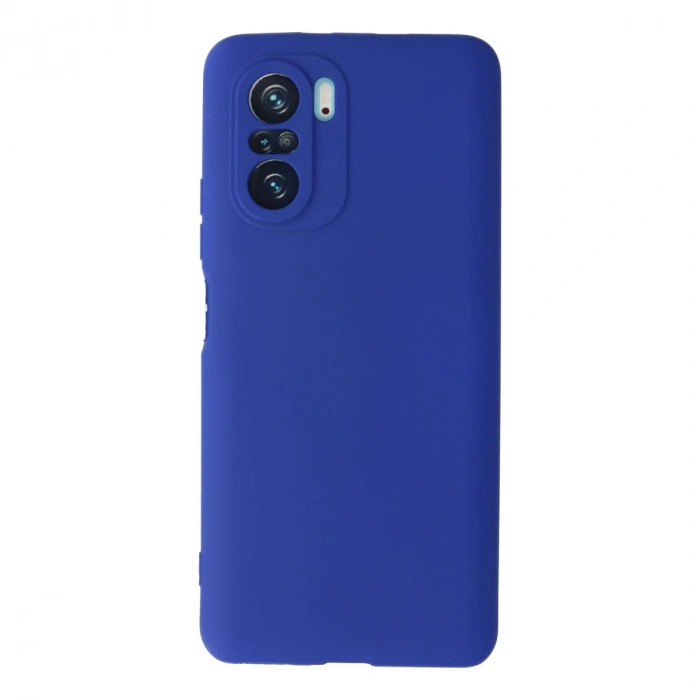 Xiaomi Poco F3 Kılıf First Silikon - Lacivert