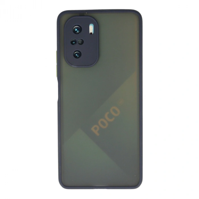 Xiaomi Poco F3 Kılıf Montreal Silikon Kapak - Lacivert
