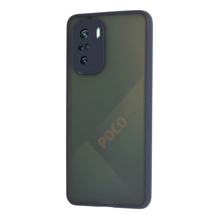 Xiaomi Poco F3 Kılıf Montreal Silikon Kapak - Lacivert