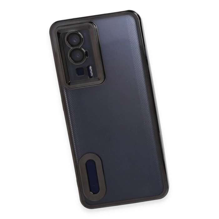 Xiaomi Poco F5 Pro Kılıf Slot Silikon - Siyah