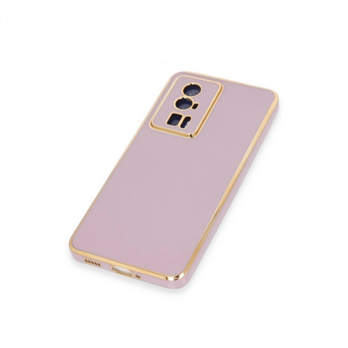 Xiaomi Poco F5 Pro Kılıf Volet Silikon - Mor